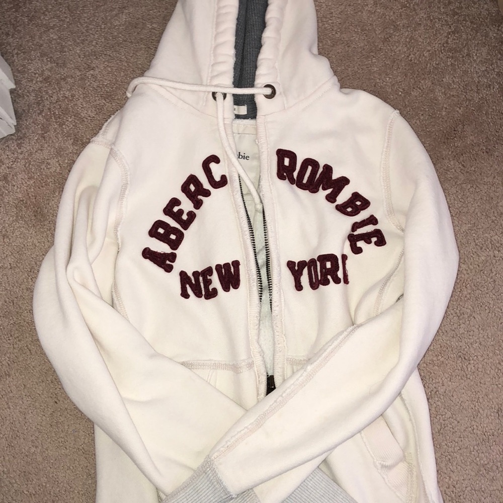 Zip-up Abercrombie jacket